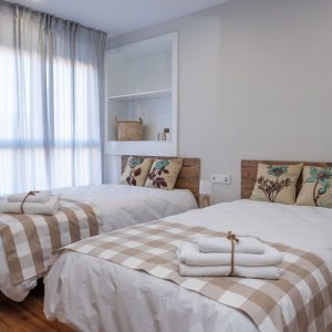 Habitación doble camas individuales